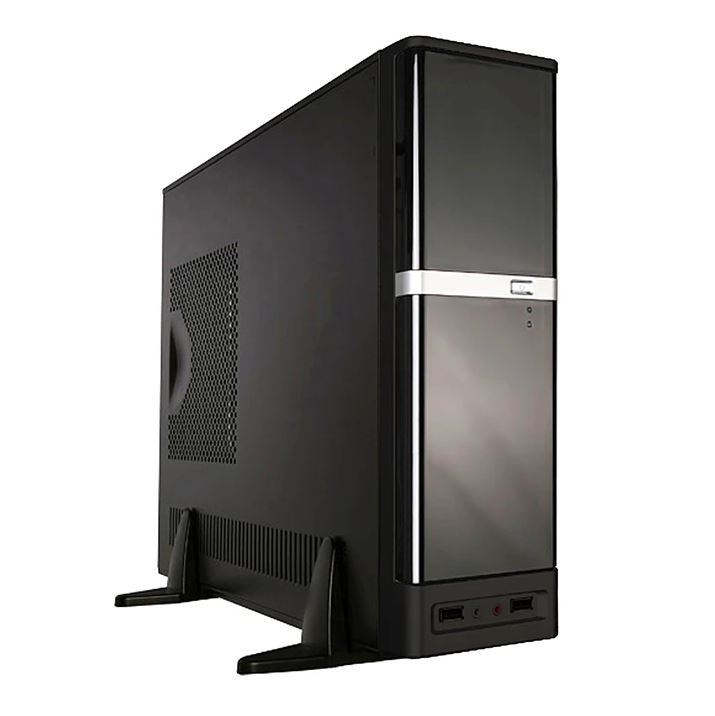 Apex DM-387 USB 3.0 Steel Micro ATX Computer Case TFX Form Factor include PSU