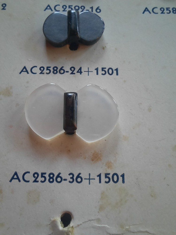 Vintage Buttons Plastic