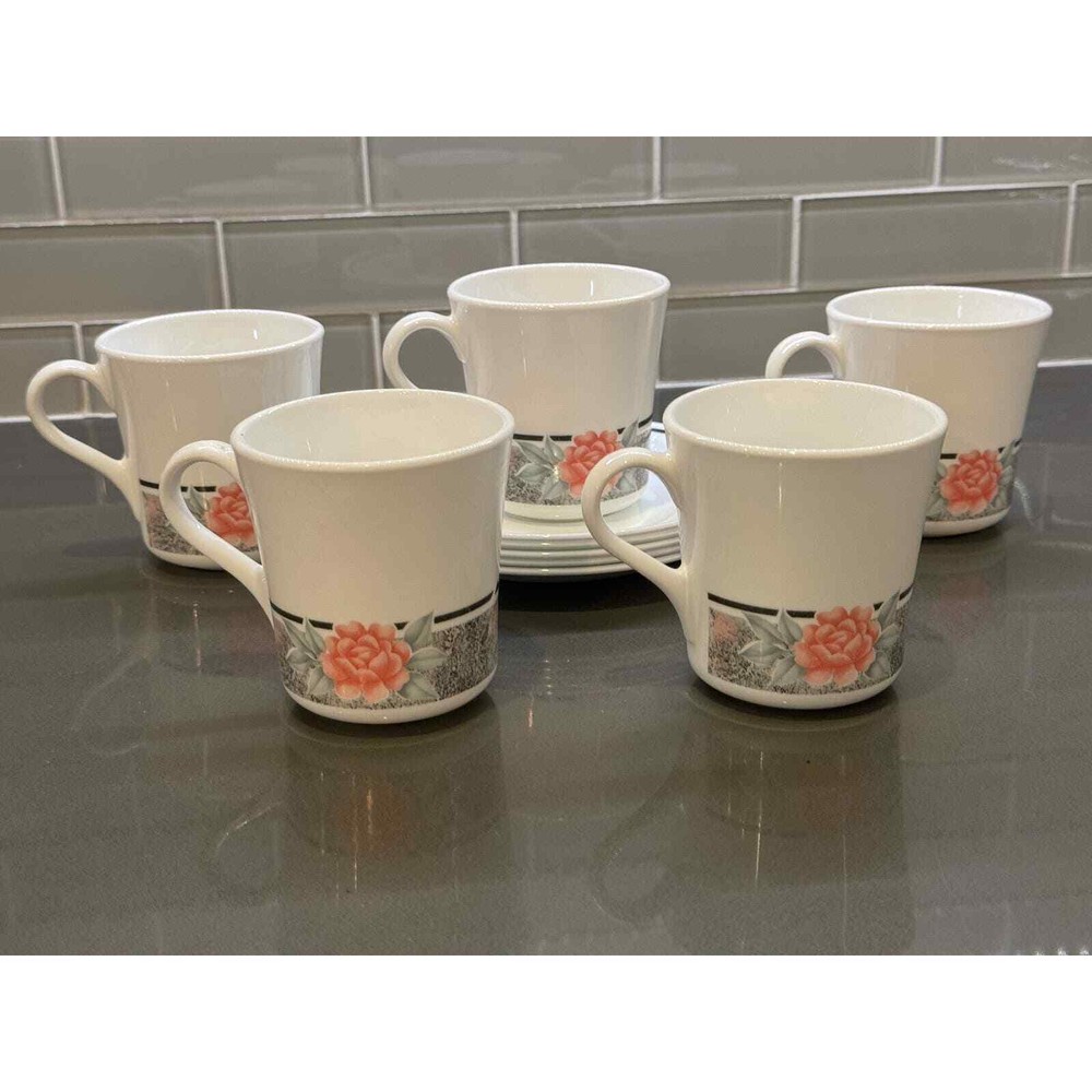 10pc Corelle “SILK & ROSES” Coffee/ Tea Set