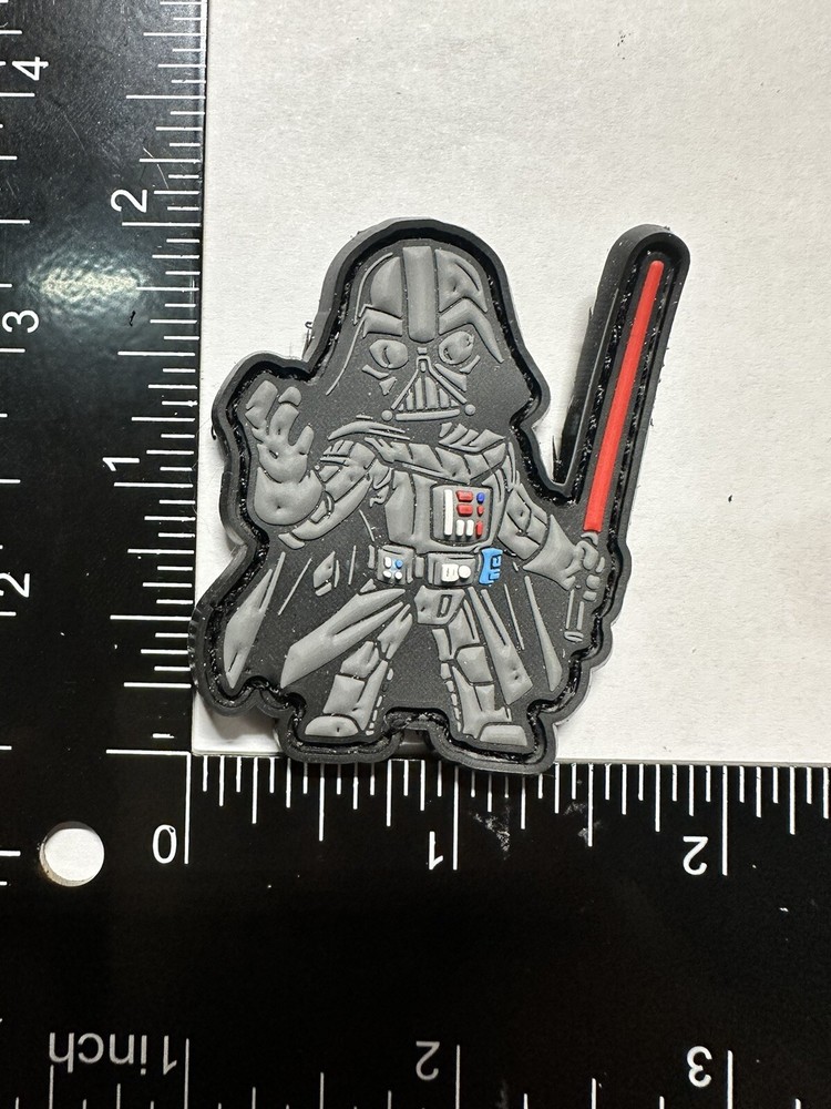 Darth Vader pvc rubber morale ranger eye star wars patch Edc