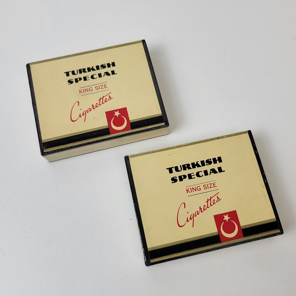 Vintage Turkish Special King Size Cigarettes - Empty Boxes