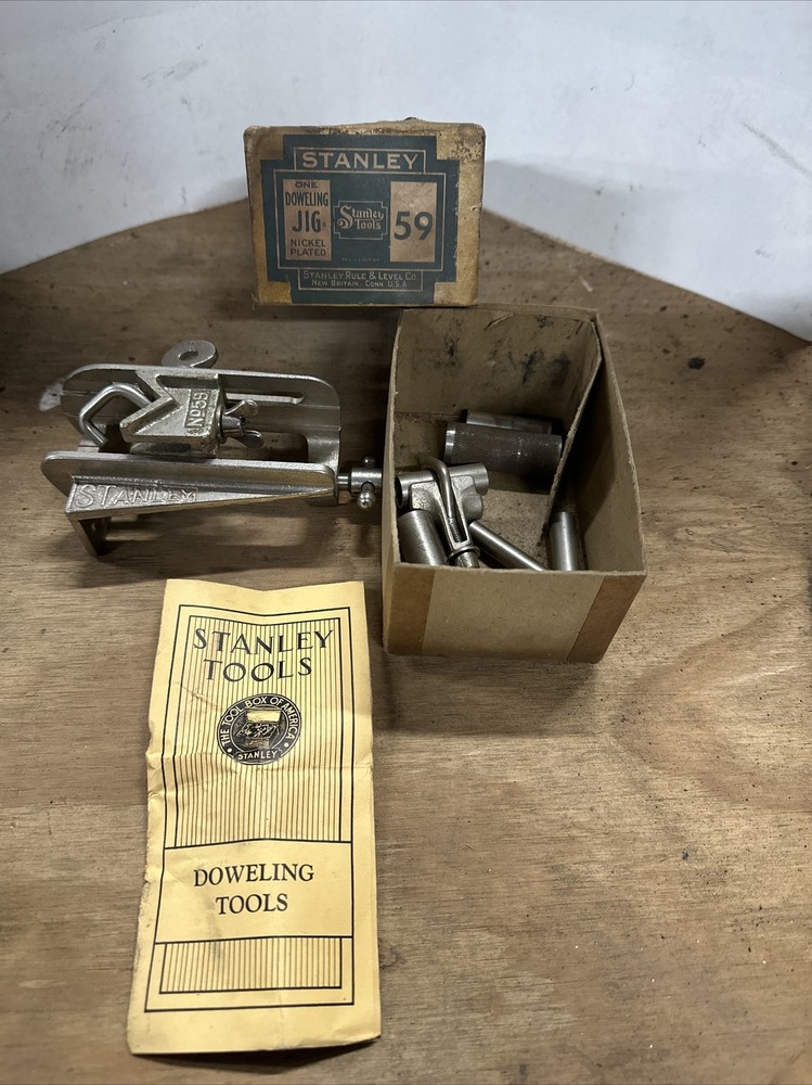 Vintage Stanley Dowling Jig No 59 Complete (st1220)