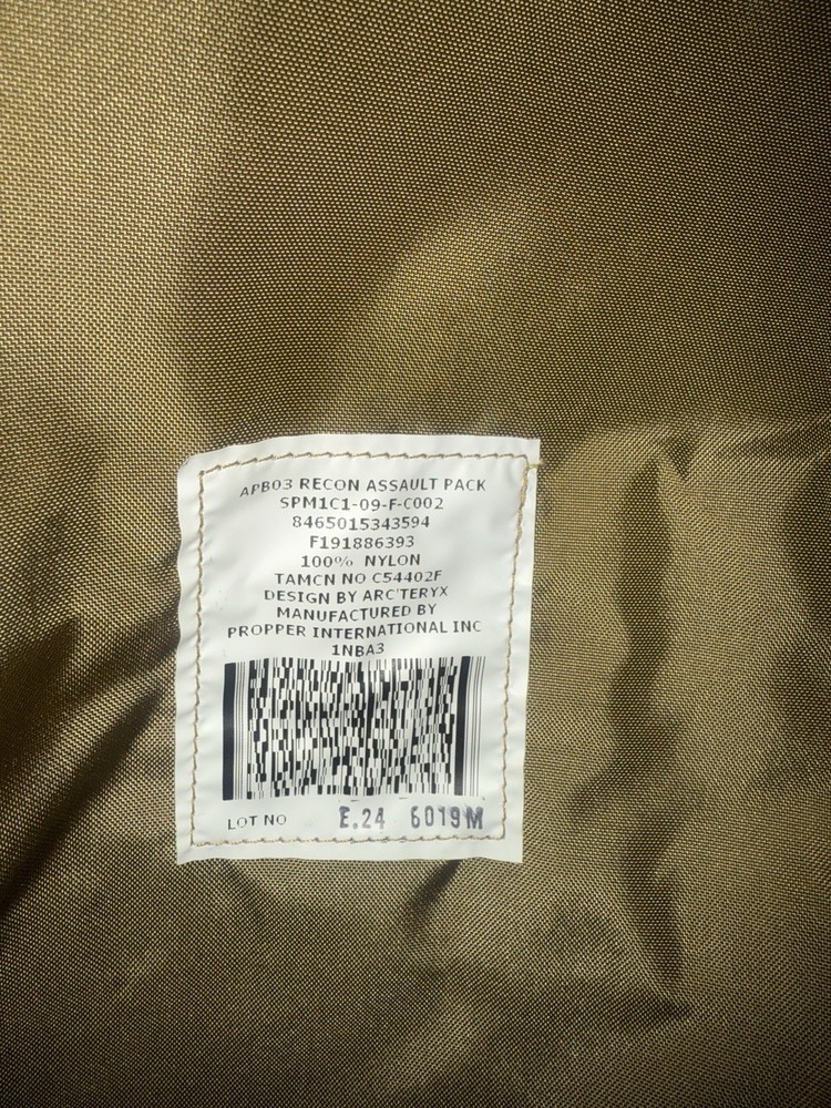 ILBE Marpat Recon Main Pack System