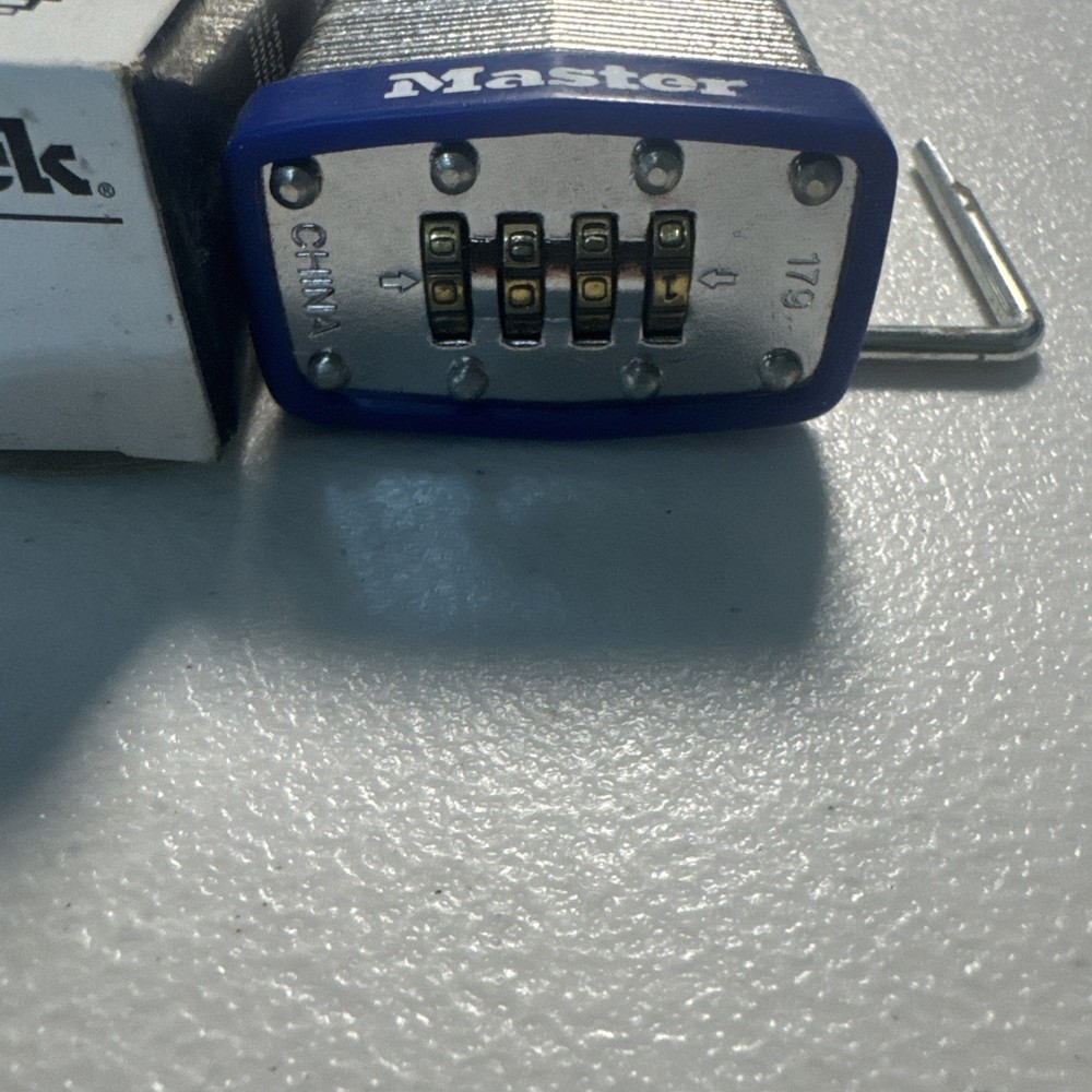 Master Lock 179Lh Combination Padlock, 2"W