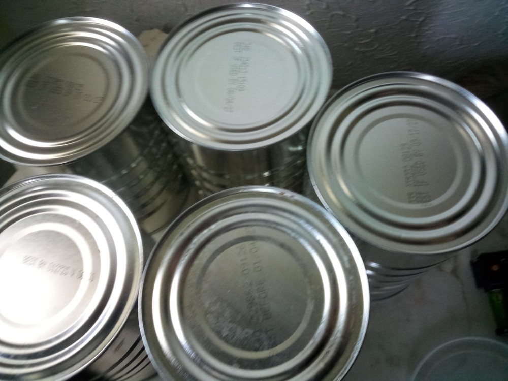 5 Empty Coffee Cans 12 oz Size For Storage Crafts