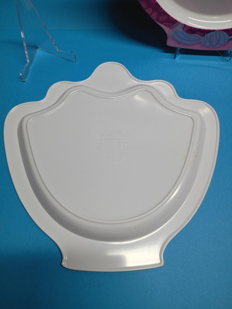 (2) Vintage Barbie plates