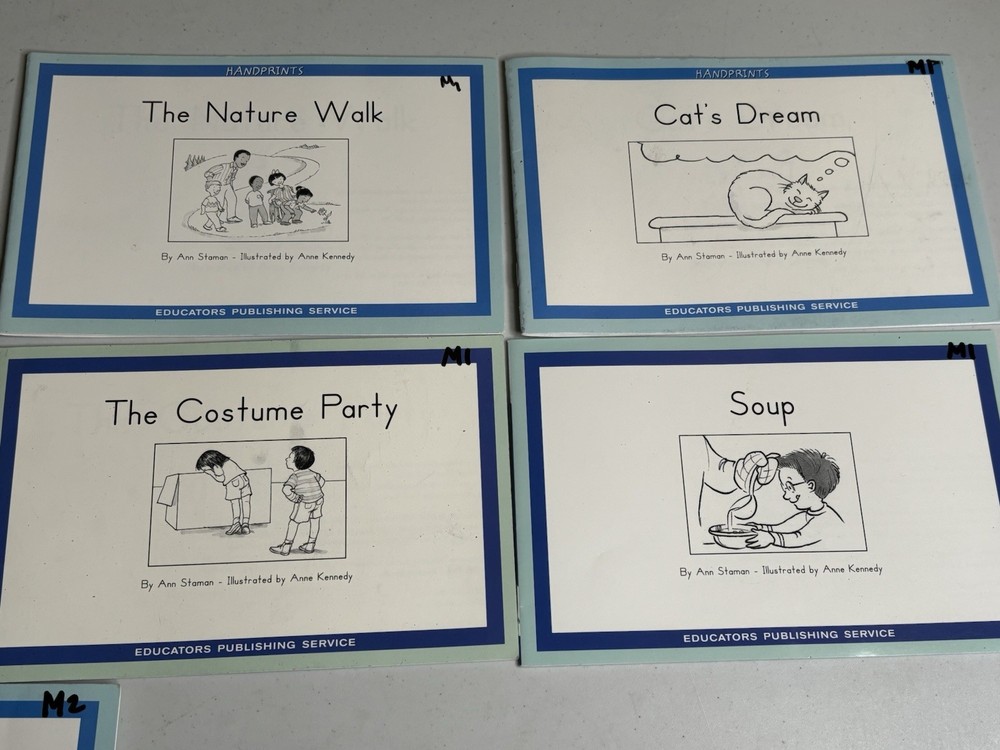 LOT 7 Handprints an Early Reading Program by Ann Staman A2 A3 A & B Level EPS