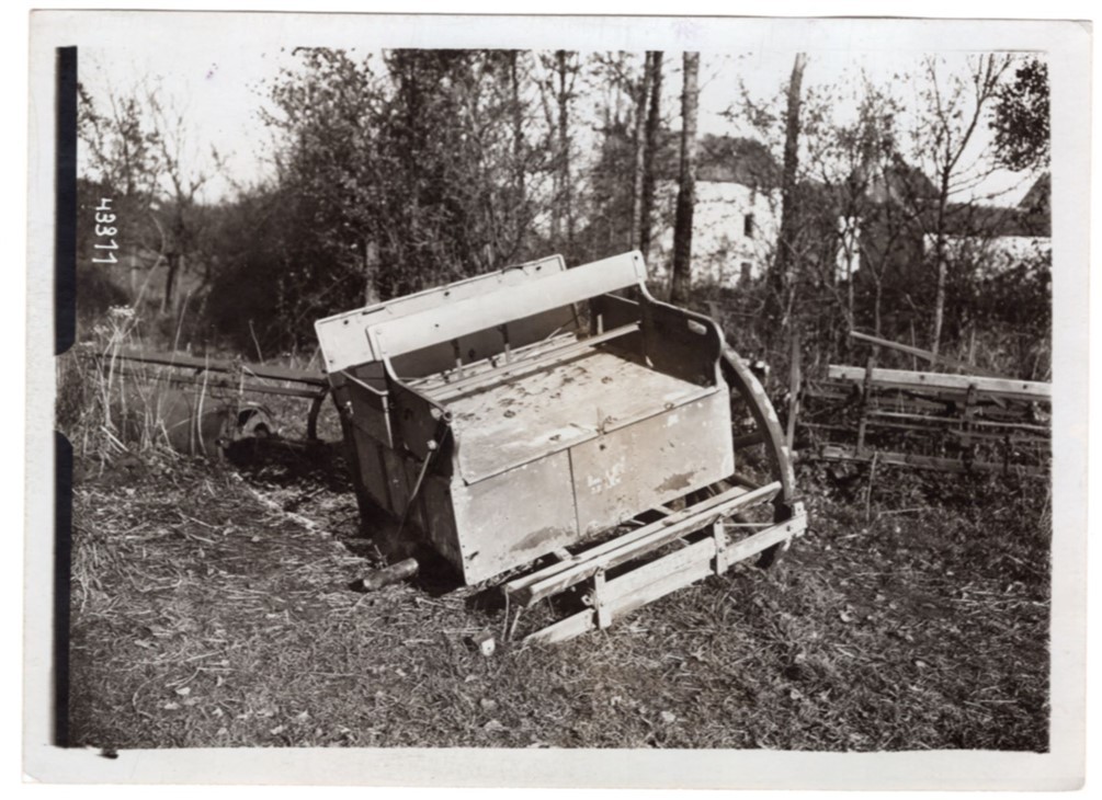 WWI Abandoned German Caisson in France 5x7 Original M. Rol Photo