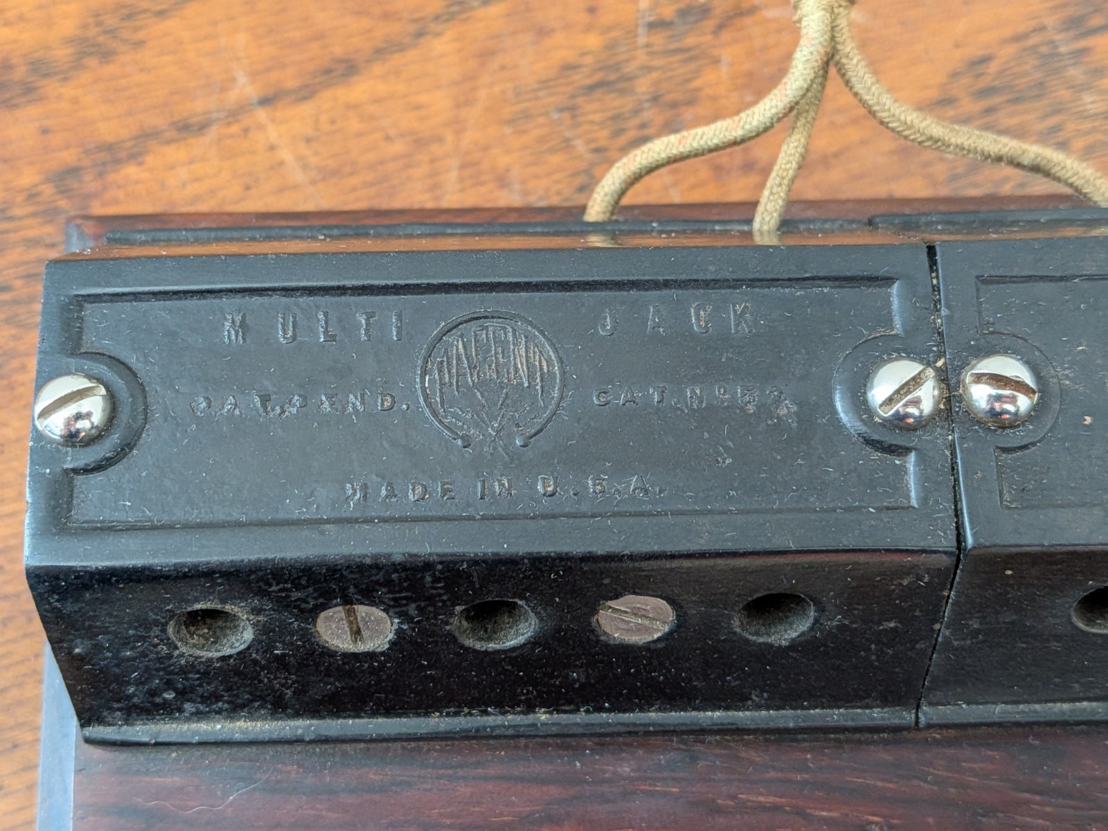 Pair Of Pacent Multi-Jack Headphone Jack Adapter Mounted On Board