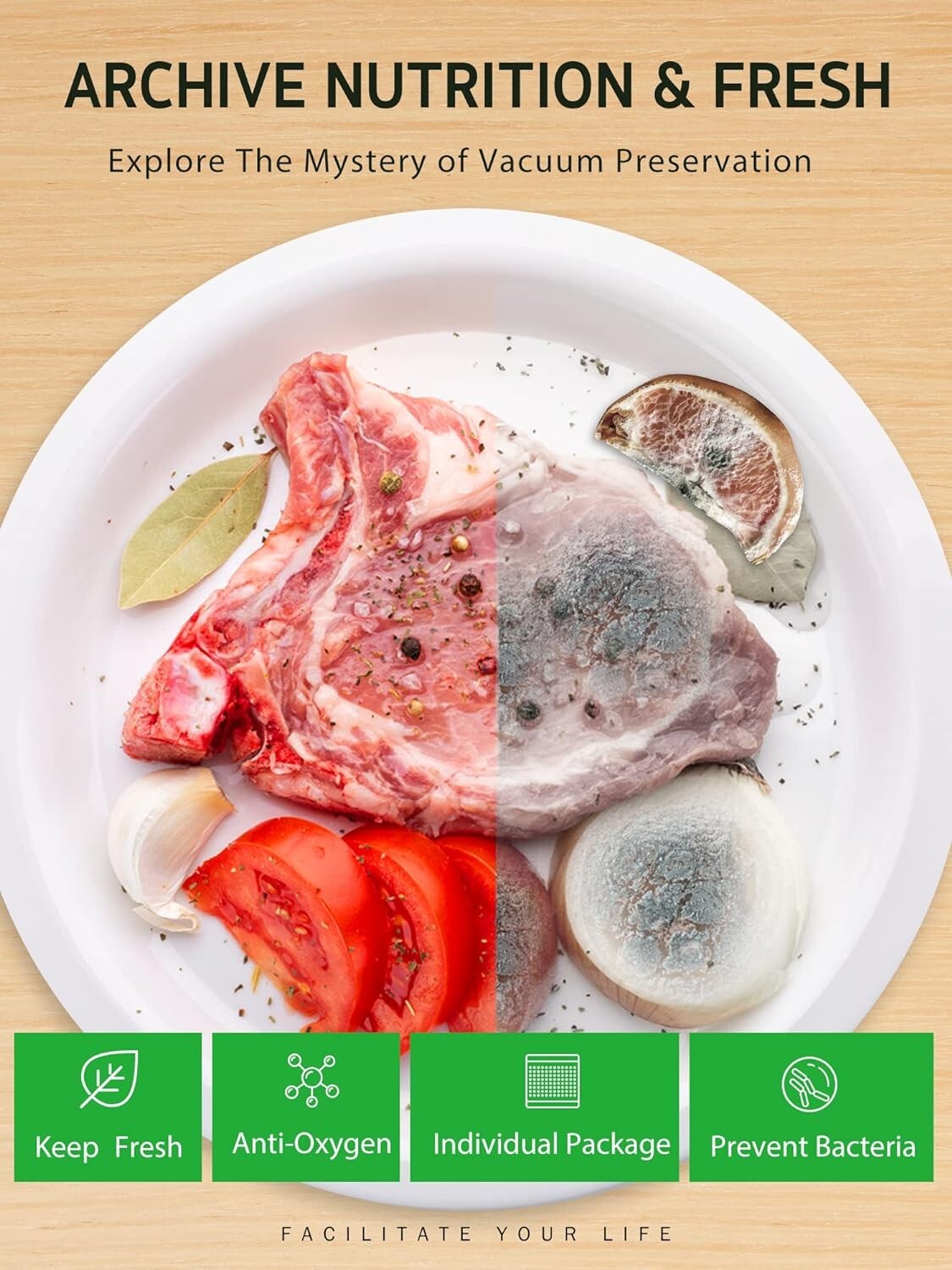 200 GALLON 11x16 Bags Food Magic Seal 4 Mil for Vacuum Food Storage Sealer Bags