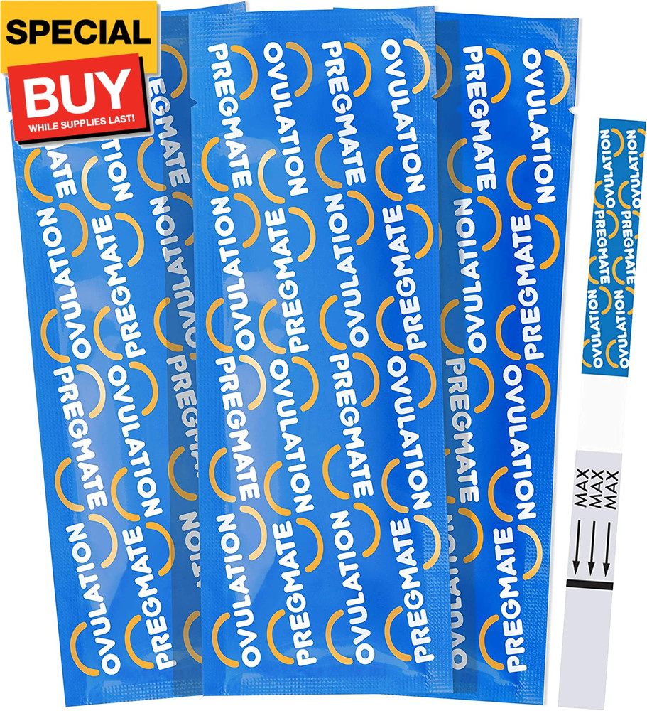 20 Ovulation and 5 Pregnancy Test Strips Predictor Kit