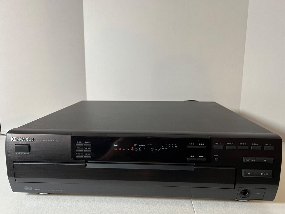 Kenwood CD-204 5 disc cd changer