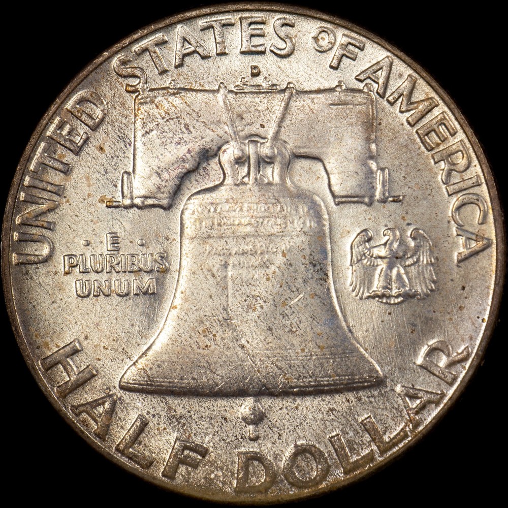 1963-D Franklin Half Dollar - CH BU!