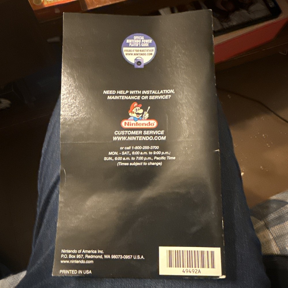 Metroid Prime Gamecube manual only