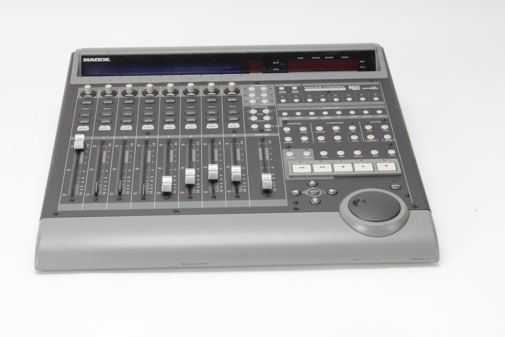 Mackie Control Universal 8-Channel DAW Master Control Mixer - Missing Sliders