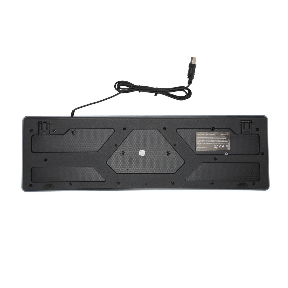 Backlit Large Print Keyboard Light Up Keyboard USB Wired Lighted GHB⭐