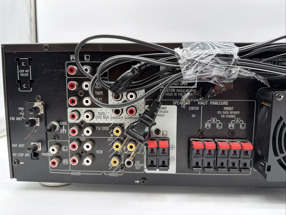 Technics SA-AX720 AV Control Stereo Receiver 100W/Ch - Phono Input- 6 Ch- Tested
