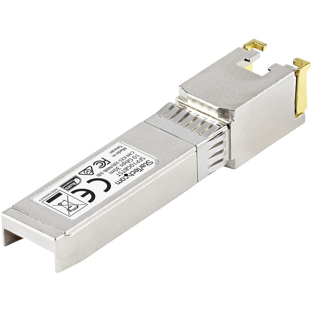 StarTech MSA Compliant 10 Gigabit Copper RJ45 SFP+ Transceiver Module - 30m