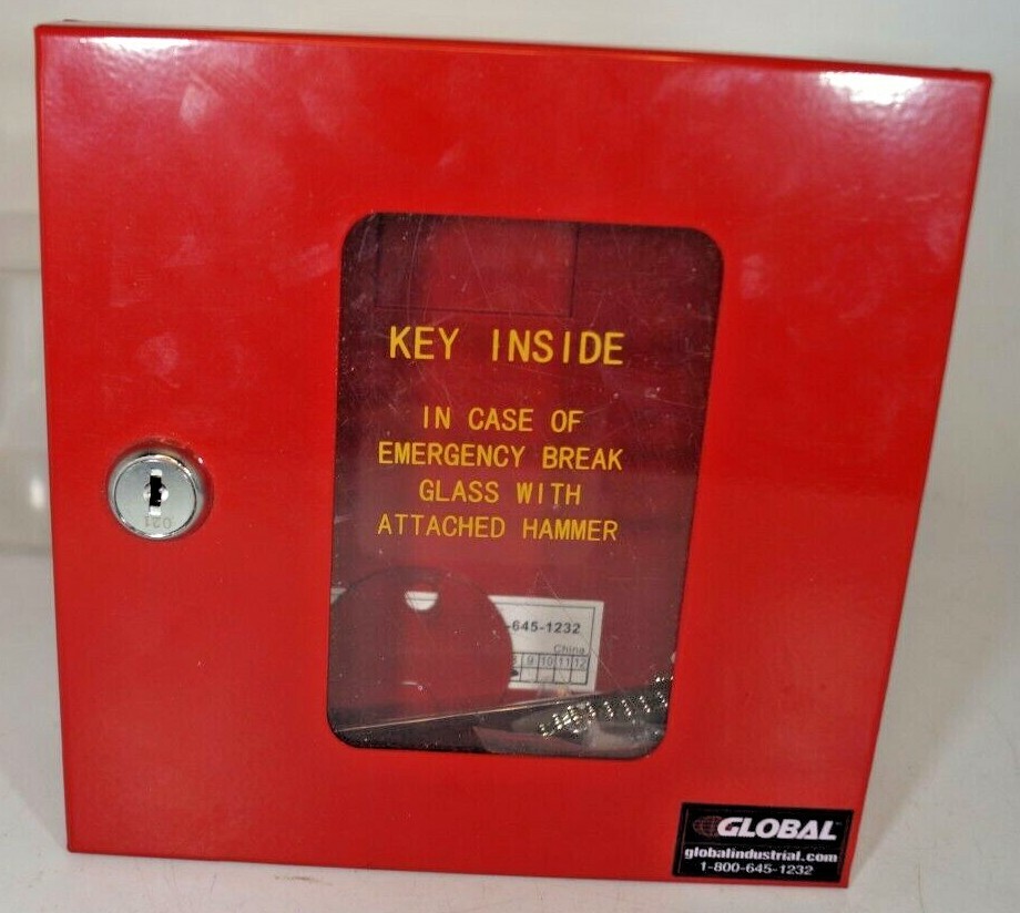 New Global Emergency Lockbox w/all needed hardware