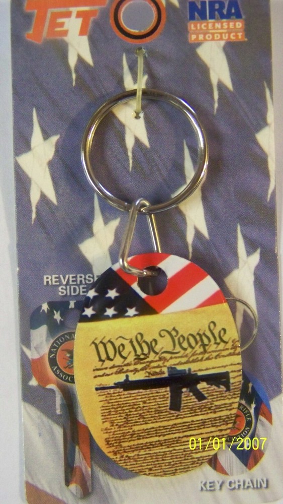 NRA We The People key chain