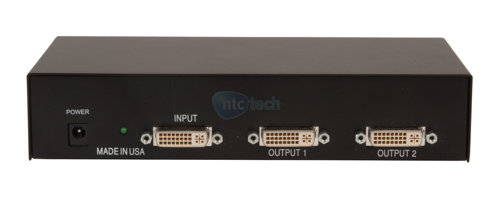 Rose Electronics VSP-2DVI 1-in 2-out DVI Splitter Multiplier Active Splitter