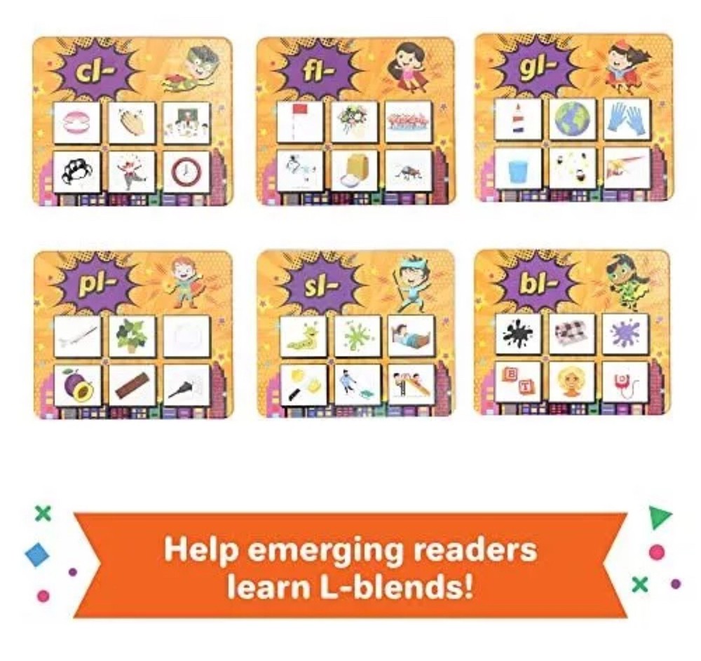 Super Blends Phonics Reading Game-Science Of Reading- Small Group Work NEW