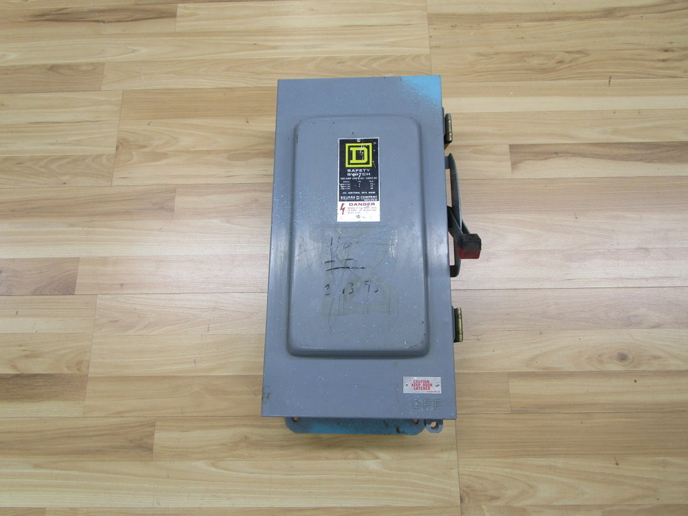 Square D HU363AWK Safety Switch Series E1