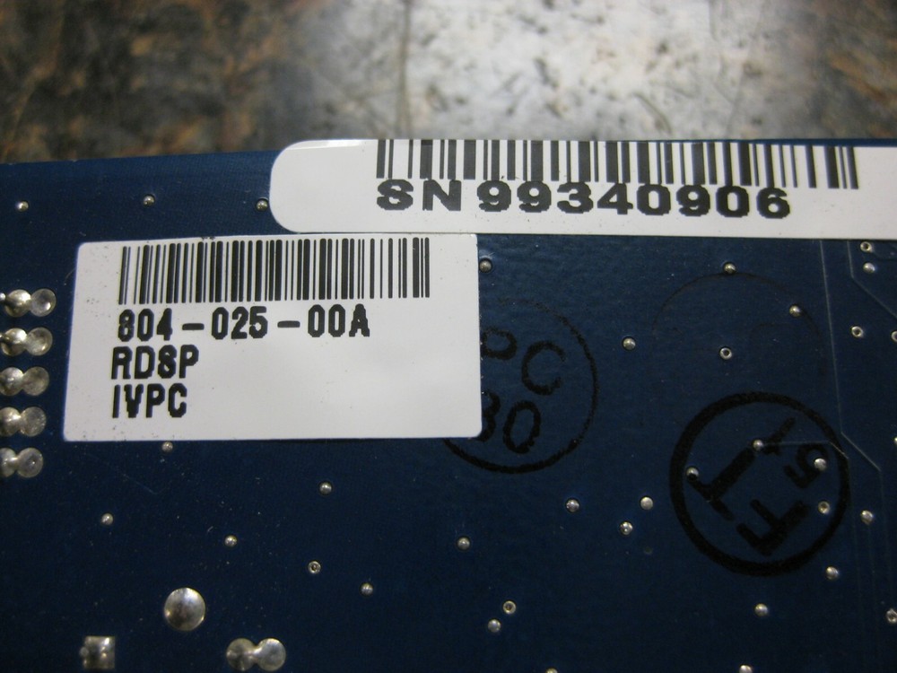 Rhertorex RDSP IVPC BD 804-025-00A Interface Card