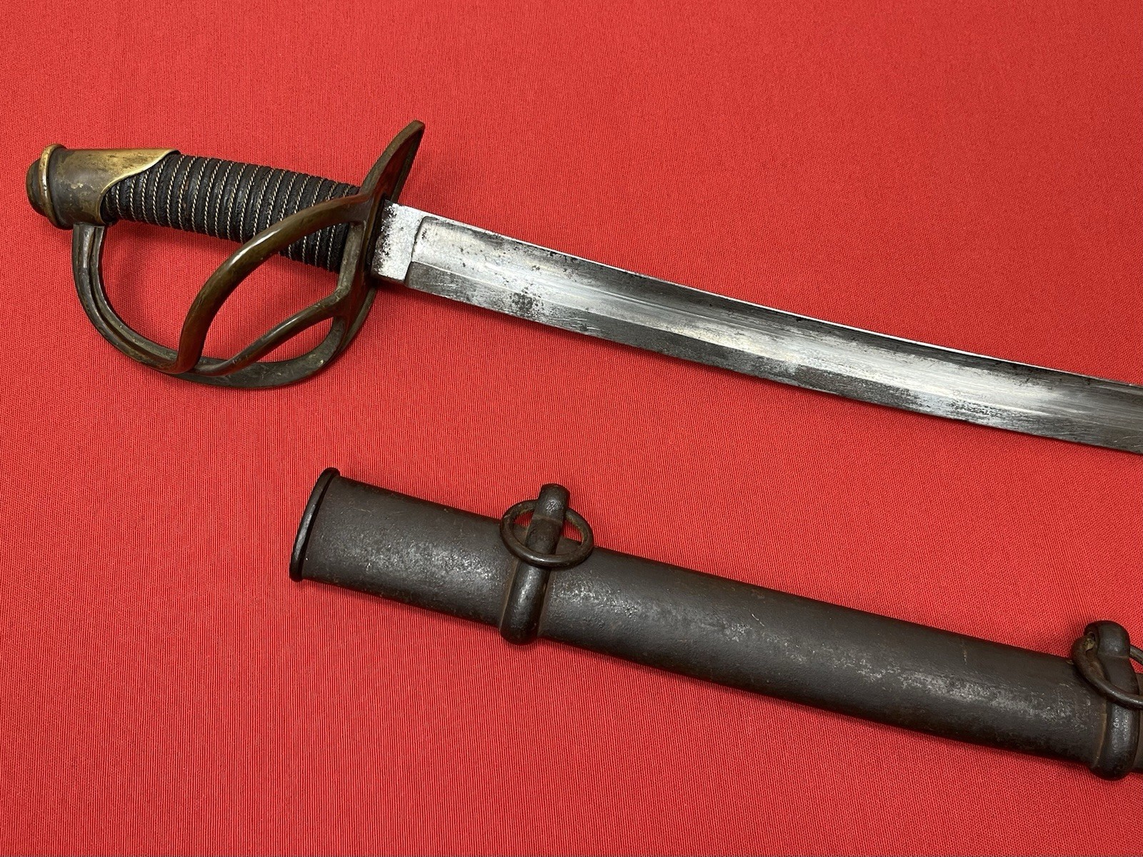 M1840 U.S. Civil War 'Wrist Breaker' Heavy Cavalry Saber Sword