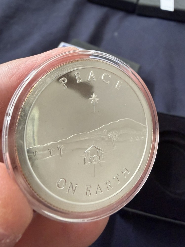 1 oz Silver Shield 2013 Proof Peace On Earth COA 500