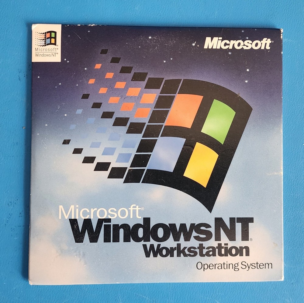 Microsoft Windows NT 4.0 Workstation Operating System *94692* with Product Key