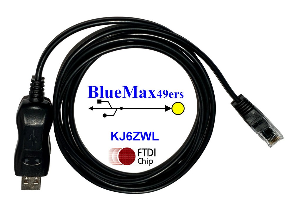 ICOM IC-F2821D FTDI OPC-1122 Radio Programming Cable