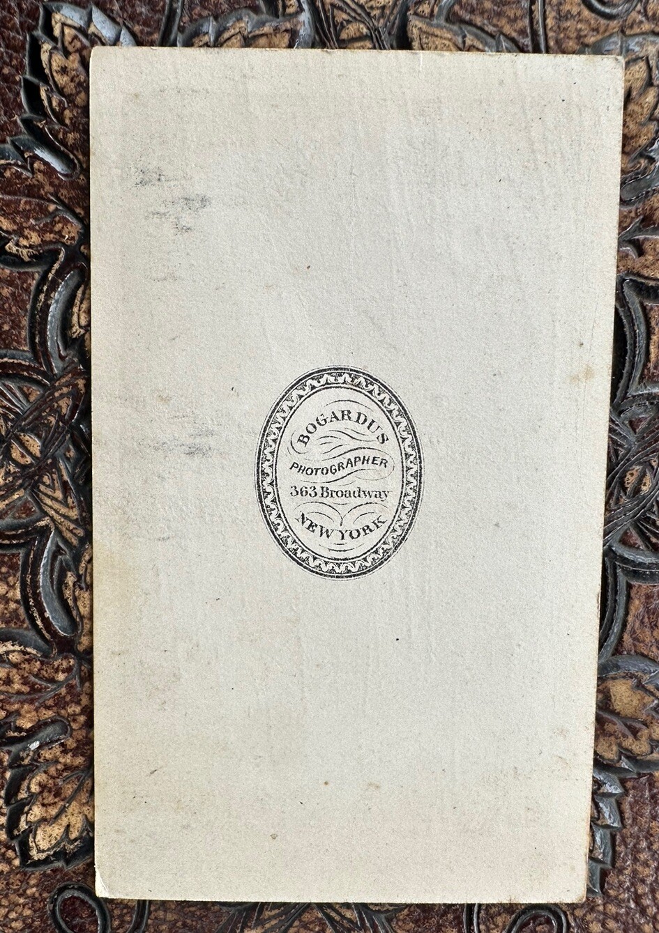 ID’d Civil War Surgeon 58th Indiana Infantry Samuel E. Holtzman Signed CDV Photo