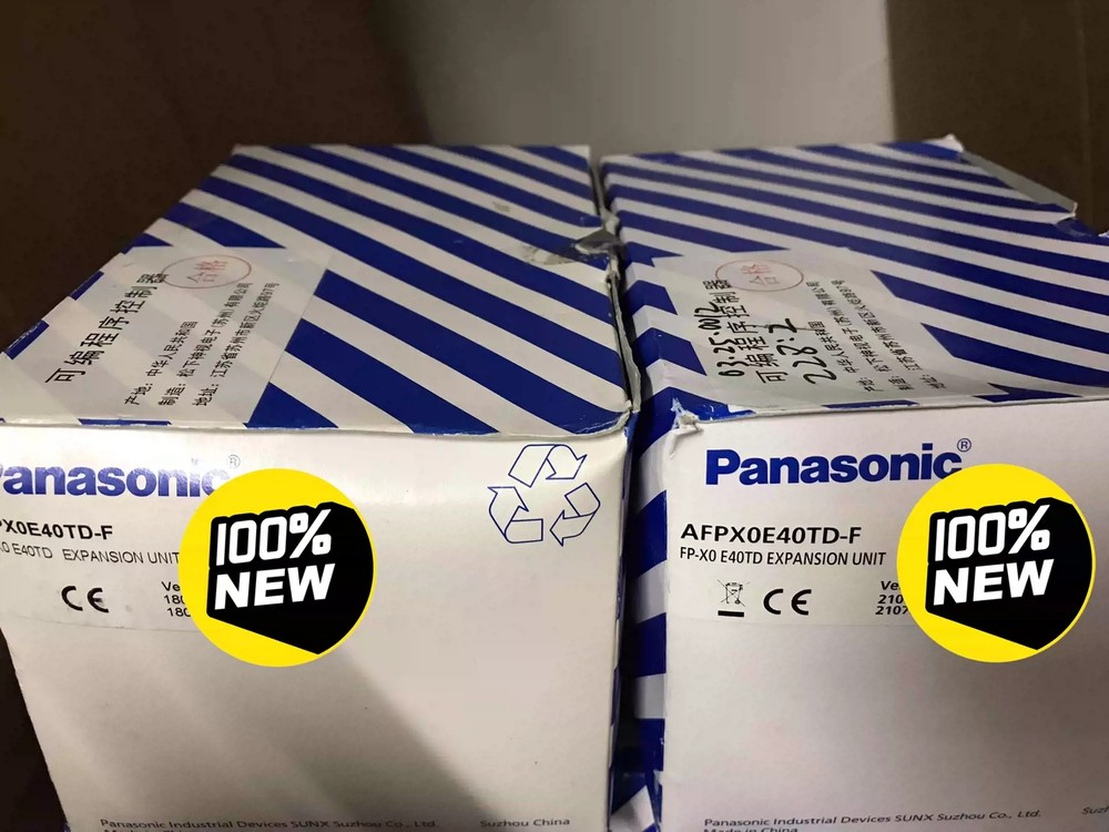 1pcs Panasonic AFPX0E40TD-F PLC Programmable Control Unit Module