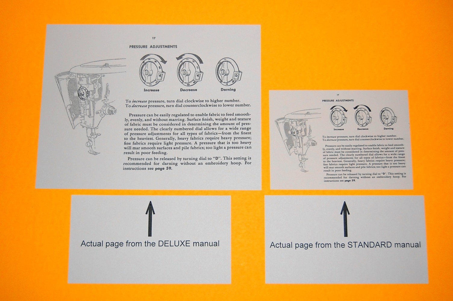 Rare Deluxe-Edition Instructions Manual for Singer 500, 500A Sewing Machines