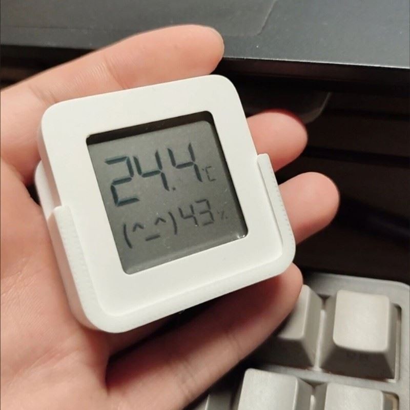 Multifunction Plastic Holder Minimalist Wall Brackets for Thermometers 2