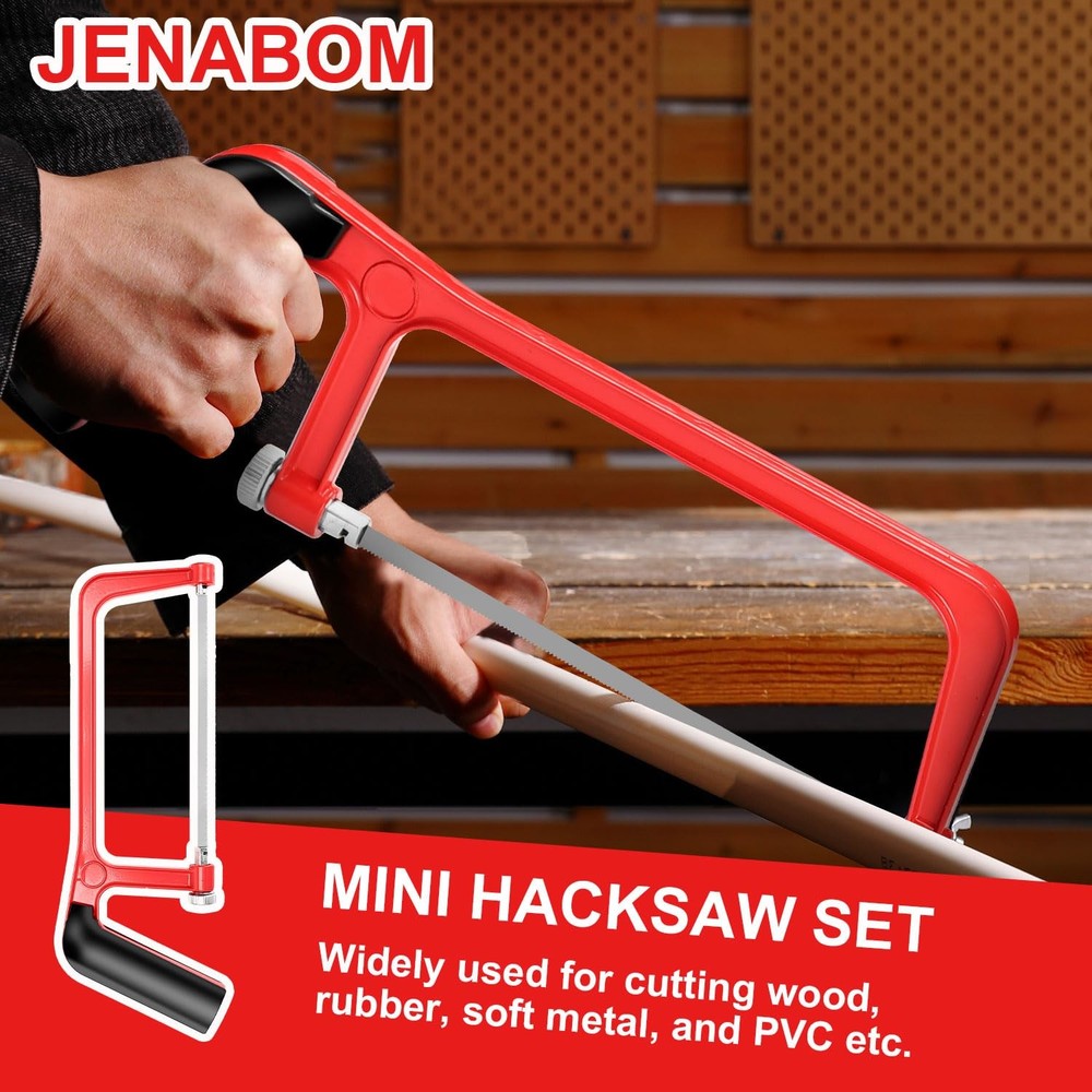 Tool Set 43 Pieces Home Tool Kit Cordless Rechargeable Screwdriver Basic Househo