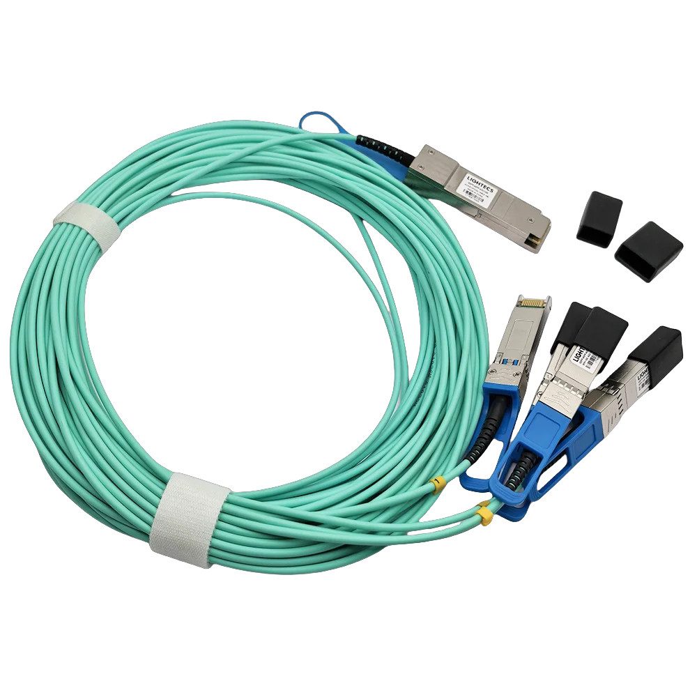 40G QSFP To 4*10G SFP+ AOC Cable 7m/10m Direct Attach Copper Compatible Cisco