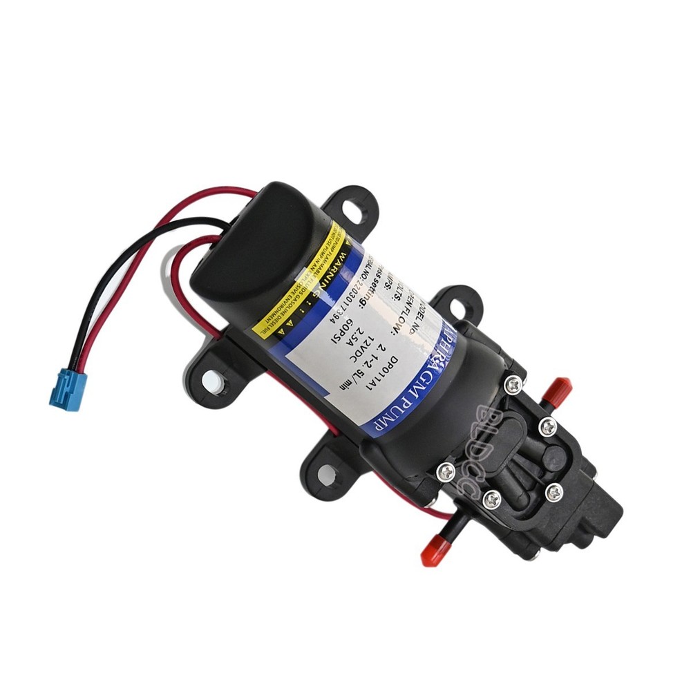4X Micro Diaphragm Booster Pump DC 12V 60PSI Misting Water Pump Automatic Switch