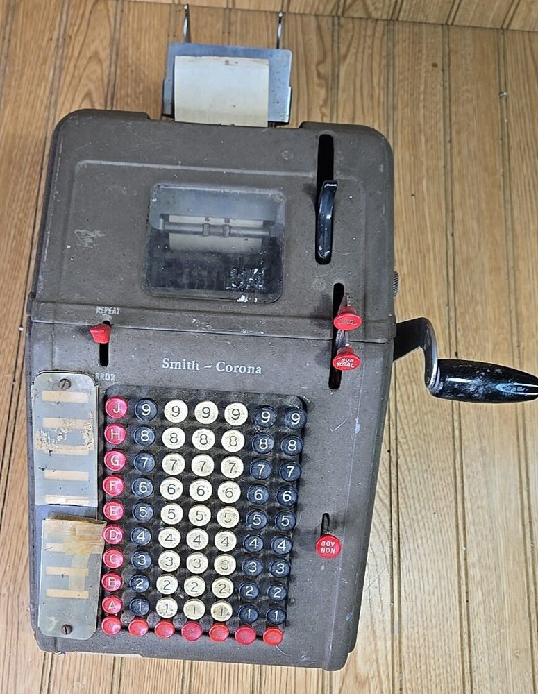 1950s Smith Corona Adding Machine