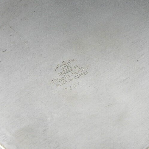 Vintage FB Rogers Silver Plate Water Pitcher #3395 Free Shipping