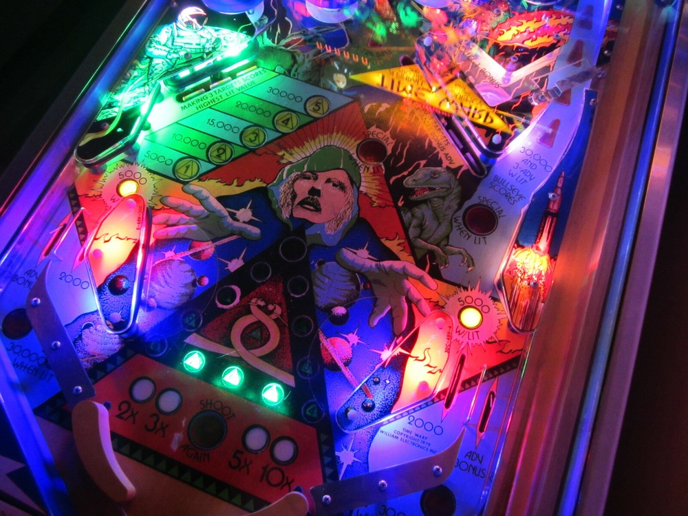 TIME WARP Pinball - NON GHOSTING LED Lighting Kit custom SUPER BRIGHT KIT