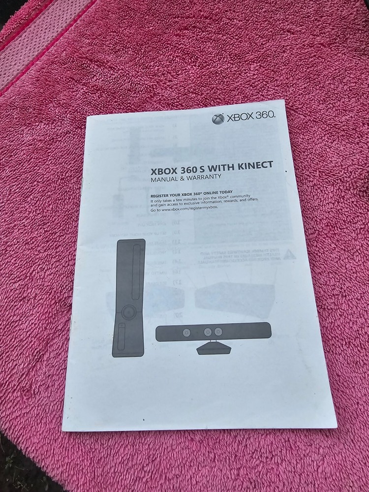 Xbox 360 Kinect Sensor Bar With Madden NFL 13 & Kinect Adventures Lot Bundle
