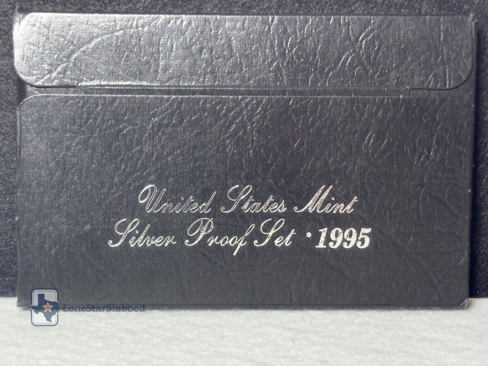 1995-S U.S. Mint Silver Proof Set, 5 Coin OGP Box & COA, 90% Silver