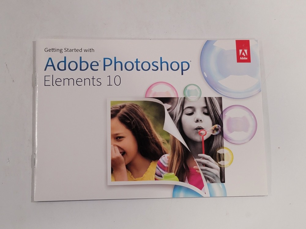Adobe Photoshop Elements 10 Big Box Complete with Serial Number