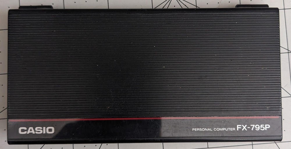Vintage CASIO FX-795P Pocket Personal Computer