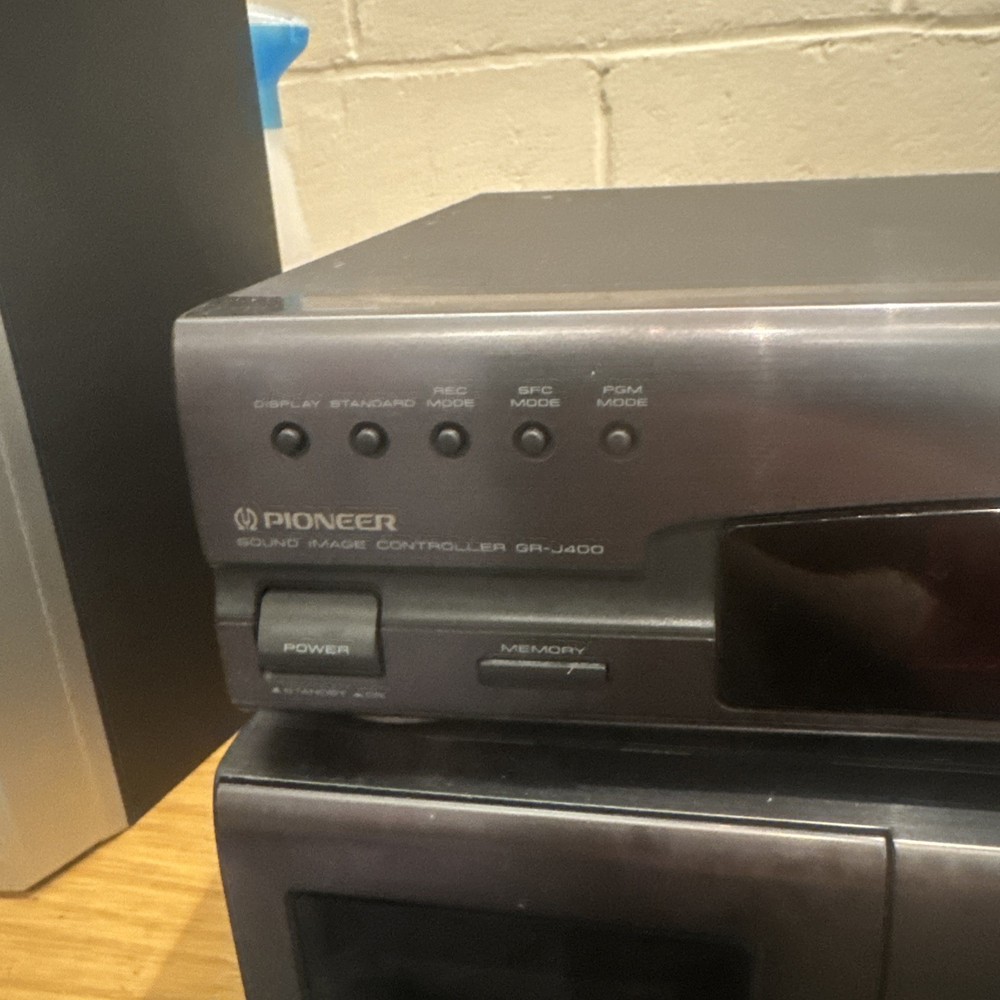 Pioneer GR-J400 Equaliser Stereo Hifi Separates Image Controller Tested Working
