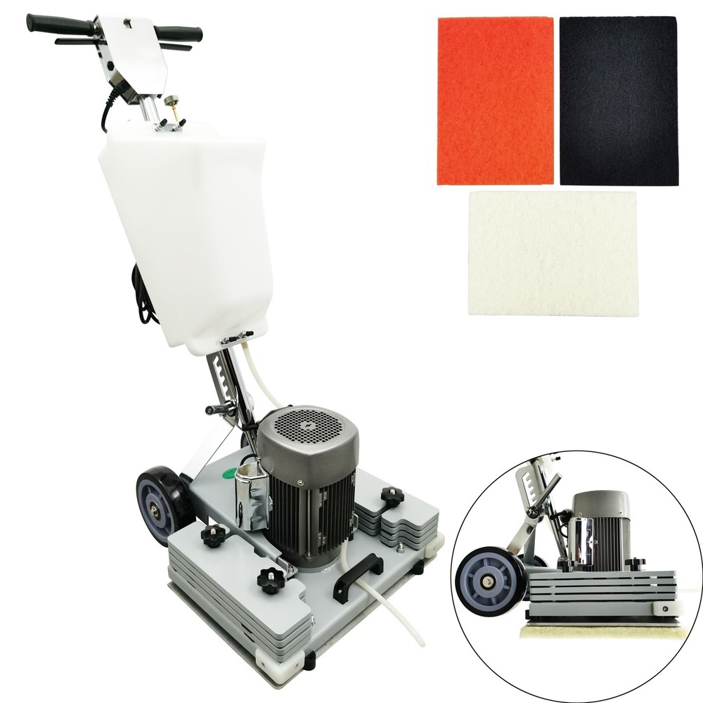 110V Square Chassis Floor Polishing Machine Floor Scrubber Buffer Machine
