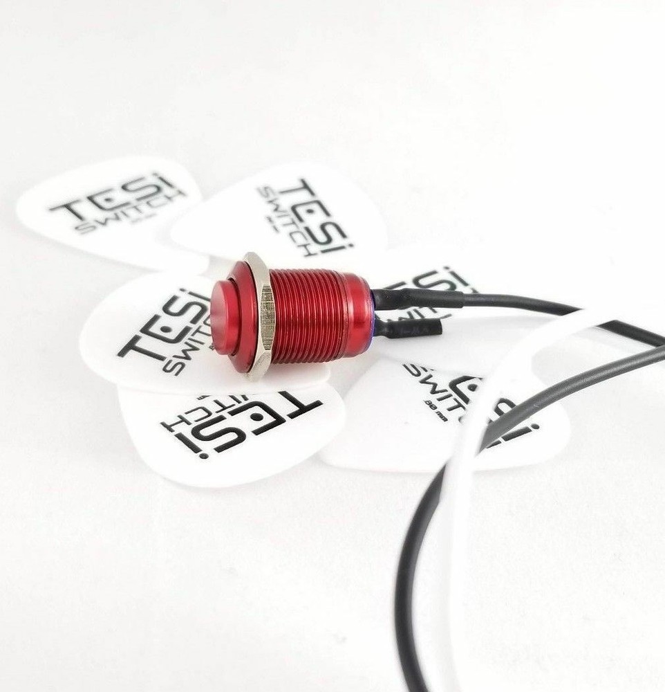 Tesi IDO 12mm Momentary Metal Push Button Guitar Kill Switch