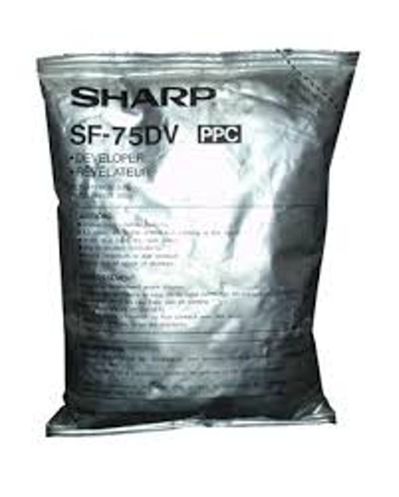 Genuine Sharp SF-75DV Developer (1) Factory Sealed bag NOS